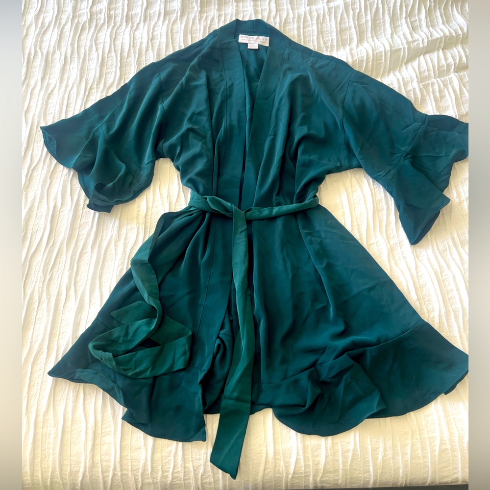 Emerald Green BIRDY GREY Bridesmaids Robe